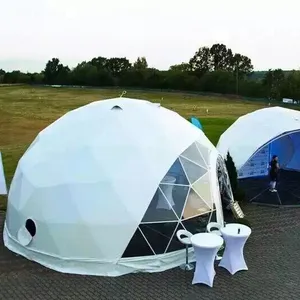 حار صغيرة للماء فندق منتجع البيت خيام خيمة فقاعية الشكل منزل قبة Gamping خيمة مع منزل