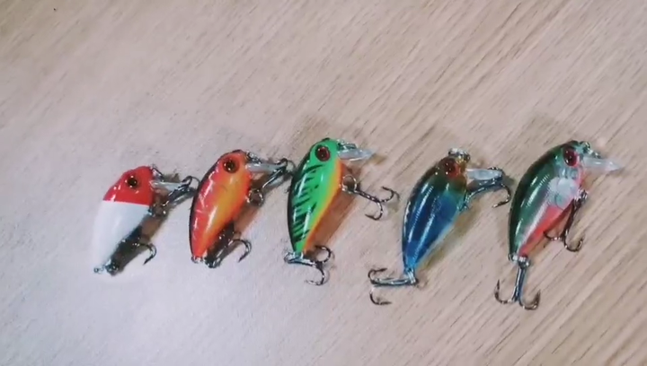 2pc Penis-Shaped Spinner Fishing Lures - 5 Colors, 4 Sizes Available With Free Shipping