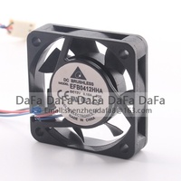 Ventilateur de refroidissement silencieux Delta 5V 24V 48V DC12V 0.15A AC EC 4010 40X40X10MM 4CM à haut débit d'air pour CPU, châssis et carte graphique EFB0412HHA-F00