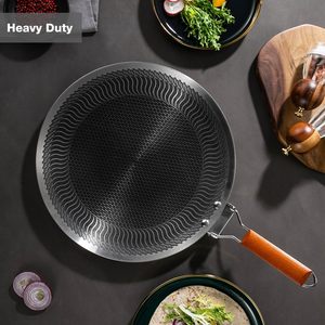 Padella multifunzione in acciaio inossidabile con rivestimento antiaderente e antigraffio spesso per la preparazione di Omelette - Product Image 4