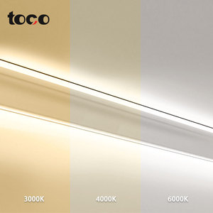 Đèn tuyến tính hiện đại 1m 2m 3m lắp trần góc cạnh, đèn LED nhôm hợp kim, kiểu lắp nổi - Product Image 4