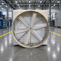 Ventilateur électrique en fibre de verre avec moteur en cuivre, mural, pour fermes avicoles, entrepôts industriels, extraction d'air, OEM/ODM