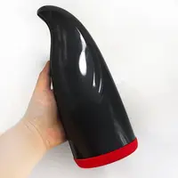 זכר מאונן כיס Pussy מין צעצועי זול פלסטיק לגברים מתנה OEM מותאם אישית תיבת עיכוב זמן שחור צבע חבילה תכונה סוג