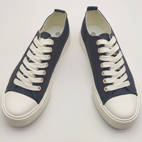 Vente en gros de chaussures en toile personnalisées chaussures de marche bleues décontractées pour hommes pour le printemps nouveau style