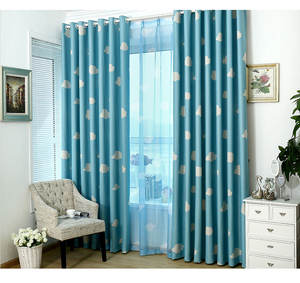 Venta caliente elegante cortina confeccionada cortinas opacas baratas para la sala de estar - Product Image 1