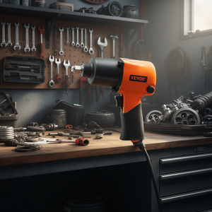 ประแจลม Vevor 1/2 นิ้ว แรงบิด 2400 นิวตันเมตร ความเร็ว 7500 รอบต่อนาที ด้ามจับแบบปืน สำหรับซ่อมรถยนต์ เครื่องมือลม - Product Image 2