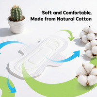 Nouvelle tendance : Serviettes hygiéniques régulières 100 % coton naturel PROTECTIVES pour femmes