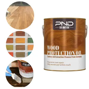 Peinture à la cire de bois mat Anti-corrosion imperméable à l'eau Mobilier écologique Utilisation intérieure et extérieure