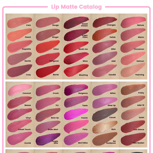 Vendeur de gloss en gros ensembles de rouge à lèvres liquide mat rouge foncé rouge à lèvres violet foncé brun rouge tache à lèvres étanche - Product Image 1