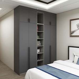 Organizador de Armario, Guardarropa de Madera para Dormitorio, Moderno - Product Image 2