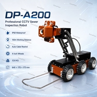 Robot d'inspection de pipeline DP-A200 avec caméra d'égout pour conduite de drainage sous-marine