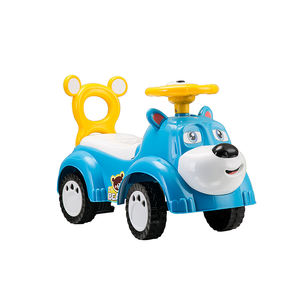 Desain stabil anak-anak Ride-on mobil kaki ke lantai mainan dengan musik lebar jarak sumbu roda rendah pusat gravitasi untuk <span class=keywords><strong>2</strong></span>-4 tahun plastik mainan balita - Product Image 5