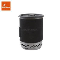FMS-X1 extérieur cuisinière à gaz collecteur four réacteur coupe-vent extérieur JetBoil style cuisinière Camping portable cuisinière ustensiles de cuisine
