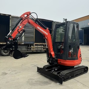 حفارة صغيرة 2.5 طن بمحرك مخصص يلبي معايير EPA Euro 5، حفارة زاحفة للاستخدام الزراعي والمنزلي، بيع مباشر من المصنع - Product Image 4
