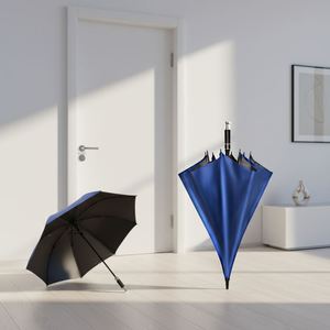 Manufacturer Straight <b>Large</b> Windproof logo Prints Promotional Branded Custom Golf Stick Straight <b>Umbrella</b> - Product Image 4