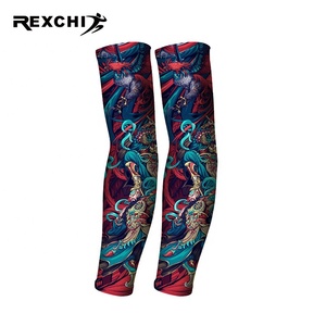 REXCHI-funda de compresión de LICRA para brazo, protector solar de enfriamiento permanente, tatuaje, gran oferta, HB15 - Product Image 1