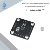 RNSbot encoder magnetic encoder modul sensor pengukuran sudut induksi magnetik 4 antarmuka komunikasi menggantikan AS5600