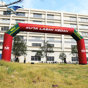 Équipement publicitaire présentoir d'exposition en plein air course sportive début finition porte d'arche arche gonflable événements arc pour la course - Product Image 4