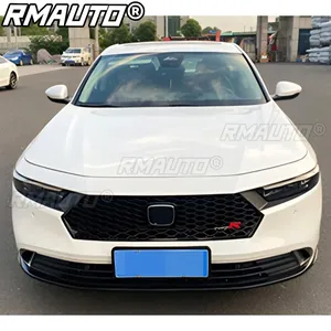 ชุดแต่งรอบคันสำหรับ Honda Accord 2023-2024 กระจังหน้าสีดำเงา สไตล์ TYPER กระจังหน้ารถยนต์ อุปกรณ์ตกแต่งรถยนต์ - Product Image 5