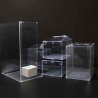 Emballage de boîte pliable en plastique transparent imprimé personnalisé Emballage de cadeau Boîte en PVC