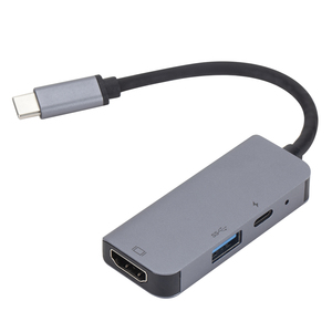 Multifunction 3in1 <span class=keywords><strong>USB</strong></span> <span class=keywords><strong>C</strong></span> <span class=keywords><strong>TO</strong></span> <span class=keywords><strong>HDMI</strong></span> PD Charging USB3.0 Lan Adapter - Product Image 1