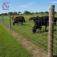 Oferta Caliente: Panel de Cerca para Granja Barato, Malla de Alambre de Acero Galvanizado en Caliente para Ganado