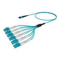 Répartiteur de fibre optique 1*6 MTP/MPO avec connecteurs LC/APC Répartiteur de fibre optique en tube d'acier pour réseau CATV et FTTH