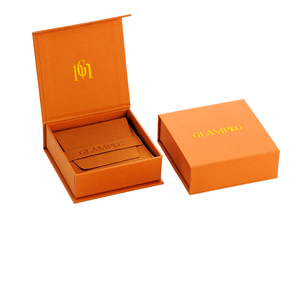 Best Selling Custom Logo Magnetic Flip Top Jewelry Box <b>Ring</b> Earring Necklace <b>Storage</b> Gift Packaging Box Custom Size Available - Product Image 1