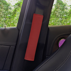 Coussin de ceinture de sécurité de style luxueux pour voiture, en daim doux et respirant, protection universelle pour adultes et enfants - Product Image 6