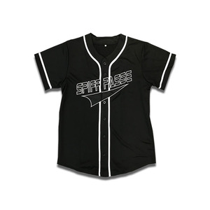 Maillot de baseball noir personnalisé en usine OEM vêtements de sport de grande taille impression de conception par sublimation vêtements de baseball et softball vierges en gros - Product Image 2