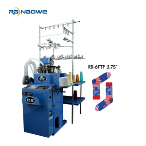 Macchina Automatica per Calze in Cotone Rainbowe Rb 6ftp con Motore, Alta Capacità 250-400 Paia/Giorno - Product Image 6