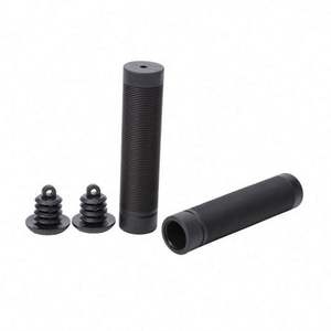 Poignée en caoutchouc guidon de vélo 22mm 2 pièces poignée en caoutchouc anti-dérapant pièces de cyclisme vert pour guidon de 22mm pratique - Product Image 5