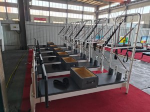 The Best in the Adjustable Footbar Reformer White <b>Aluminum</b> <b>Tower</b> Trapeze Home Use Eleven-AB-RE007 White <b>Aluminum</b> Reformer <b>Tower</b> - Product Image 5