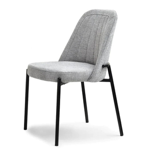<span class=keywords><strong>Restaurant</strong></span> moderne de luxe cuisine salle à manger meubles structure en métal nordique rembourré velours tissu chaises de salle à manger pour table - Product Image 5