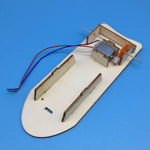 Jouets scientifiques STEM pour enfants, expérience de construction de navire à roues à aubes, modèle de char de combat DIY, puzzle, jouets peints pour enfants - Product Image 4