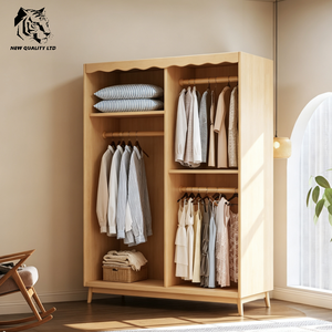 Armario corredizo ecológico personalizado de madera para dormitorio, el mejor precio, MOQ bajo, muebles a medida - Product Image 2