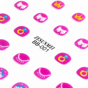 Pegatinas 3D para Uñas, Adhesivos Decorativos de Papel y Plástico con Diseños Lindos y Modernos para Niñas, Decoración de Manicura - Product Image 2