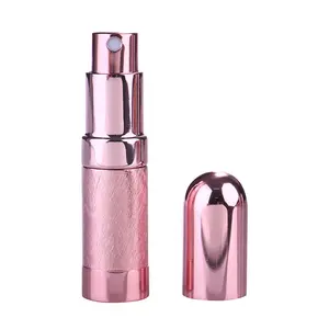 Atomizer Bottle 10ml Aluminum Diamond Decorate Pump Perfume Atomizer Bottle