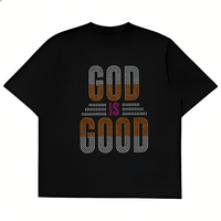 Dernier design de transfert thermique personnalisé en strass pour T-shirt