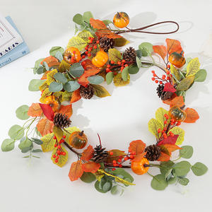 Decoración <span class=keywords><strong>de</strong></span> Pared con Hojas <span class=keywords><strong>de</strong></span> Arce y Calabaza <span class=keywords><strong>de</strong></span> Simulación para el Día <span class=keywords><strong>de</strong></span> Acción <span class=keywords><strong>de</strong></span> Gracias, Escenario <span class=keywords><strong>de</strong></span> Halloween, Decoración <span class=keywords><strong>de</strong></span> Pared Trepadora y Calabaza Seca para Fiestas <span class=keywords><strong>de</strong></span> Navidad - Product Image 3