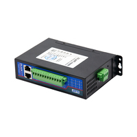 Serveur de ports série de type rail 4, quatre ports série RS485 vers Ethernet, passerelle multi-série Modbus/MQTT, RTU vers TCP, industriel ZLAN5412D