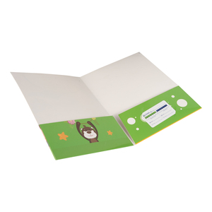 Tùy chỉnh thương hiệu logo sang trọng A4 giấy tài liệu tập tin thẻ kinh doanh túi thương mại hiển thị giáo dục khách sạn bệnh viện thư mục trình bày - Product Image 3