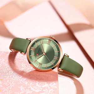 <span class=keywords><strong>Montre</strong></span>-bracelet de luxe pour femme Curren 9079 en cuir de haute qualité, mouvement à quartz, étanche, pour affaires, vente en gros - Product Image 6