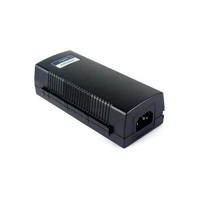2 Port POE Switch Standard High Power 30W PoE Injector DC48V 10/100/1000M IEEE802.3at/at Gigabit PoE Injector
