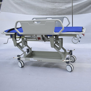 Carro de Transporte de Pacientes Suizo Francés 1900x700x570-750, Carro Manual Elevable Serie Hospitalaria - Product Image 3
