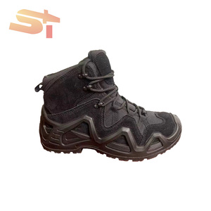 Bottes de randonnée pour hommes SIKE de haute qualité, personnalisables, avec des bottes tactiques imperméables marron durables - Product Image 5