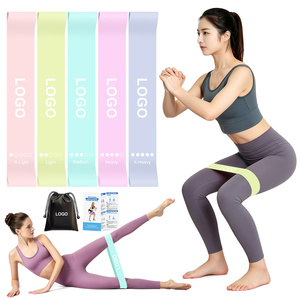 Bandas de Resistencia en Oferta, Bandas Elásticas para Ejercicio, Bandas de Látex en Bucle para Gimnasio en Casa, Yoga, Entrenamiento de Fuerza, Fisioterapia - Product Image 1