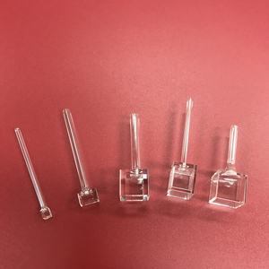 Cellule en verre de quartz rectangulaire pour fluorimètre, polissage optique, avec joint gradué - Product Image 2