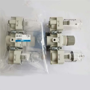 Unidad Combinada de Filtro de Aire, Separador de Niebla y Regulador SMC de 3/8 Pulgadas con Drenaje Automático y Manómetro AC40D-03C-B - Product Image 2