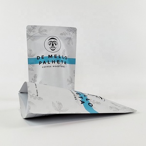 MOQ 100 Printed Stand up Pouch Packaging Coffee Bag With Valve Moisture Proof Reusable Zipper Tea Packaging Bags Coffee Pouch - Product Image 4